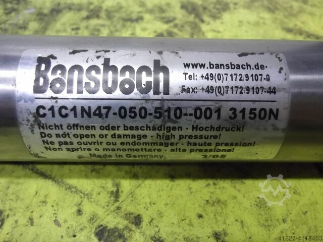 Gas spring Bansbach C1C1N47N