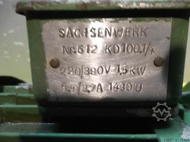 Electric motor 1.5 kW 1430 Rpm VEM KD100.1/4