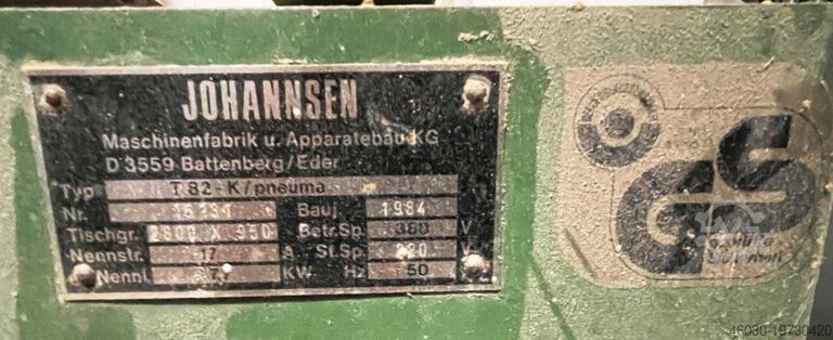 Stroke sander Johannsen T 82 K / PNEUMA