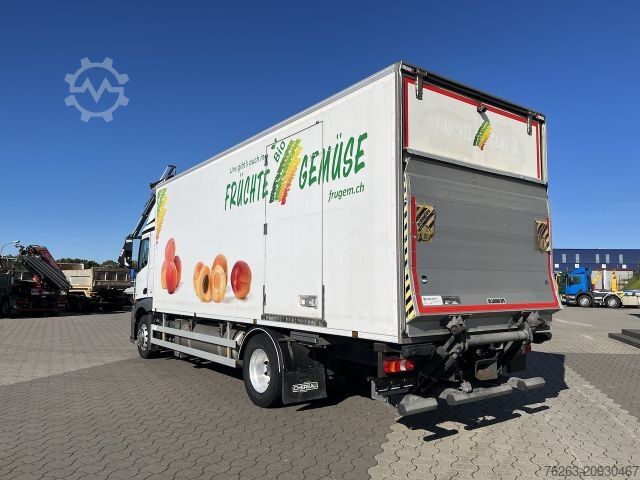 Box truck MERCEDES-BENZ Antos 1840 4x4 HAD LBW Kühlung Flüssigstickstoff