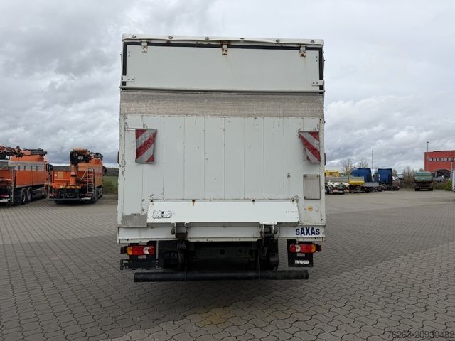 Curtain sider van IVECO 75 E 180 4x2 LBW