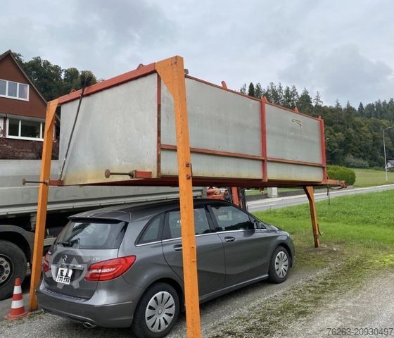 Kipper LKW  Graber ISOGRA Asphalt Thermo Silo Mulde