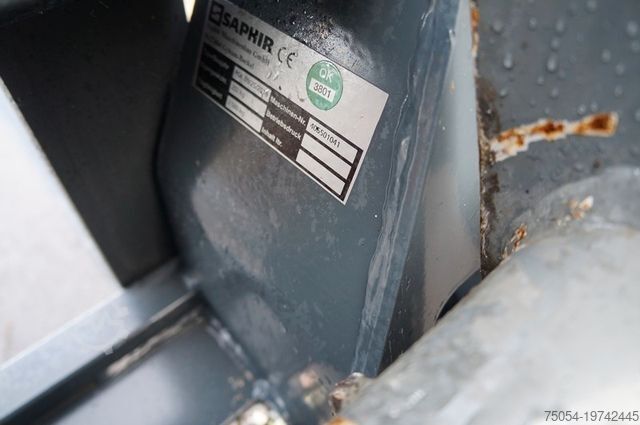 Forstfahrzeuge SAMASZ Palettengabel mit Holzhalter