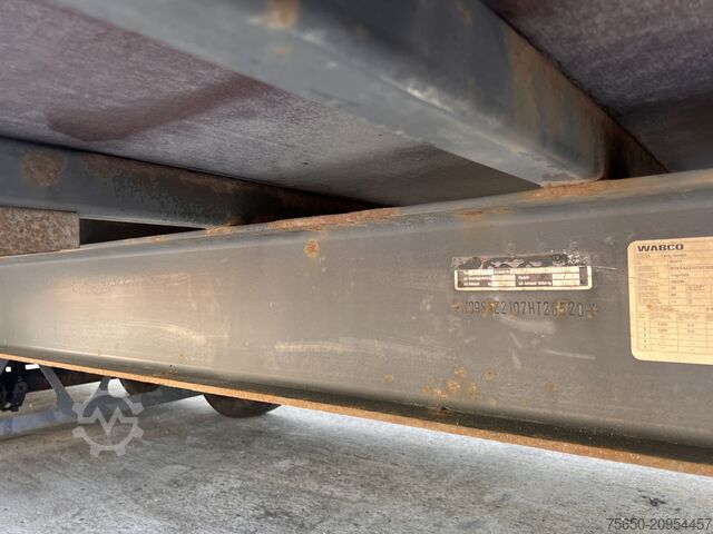 Open trailer with tarp Tang, Karl ZCS 105  Tandem- Planenanhänger