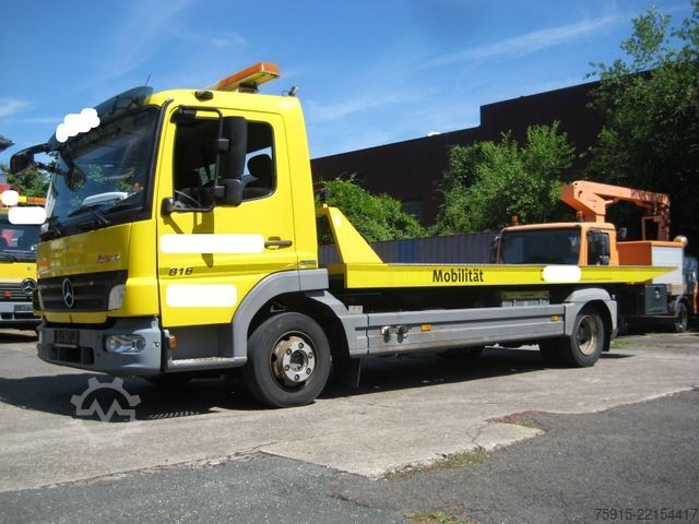 Wrecker MERCEDES-BENZ 816 Atego Schiebeplateau Winde Euro 4 (Bluetec4)