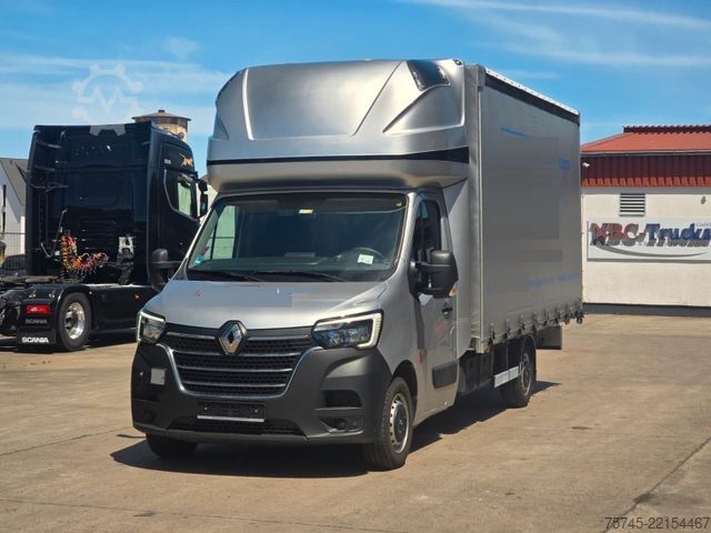 Curtain sider van RENAULT MASTER * PR+PL * SCHLAFKABINE * KLIMA * TEMP*TOP