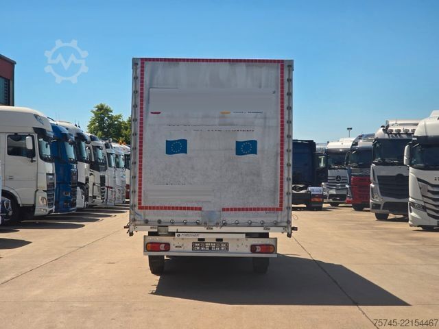 Curtain sider van RENAULT MASTER * PR+PL * SCHLAFKABINE * KLIMA * TEMP*TOP