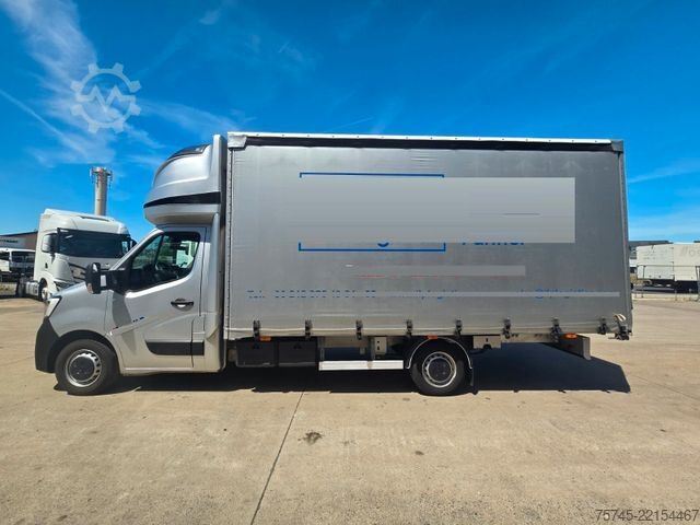 Curtain sider van RENAULT MASTER * PR+PL * SCHLAFKABINE * KLIMA * TEMP*TOP