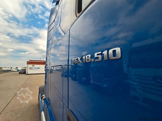 Standard tractor unit MAN TGX 18.510 * ACC * TOP * 2X TANK * NAVI*RETARDER