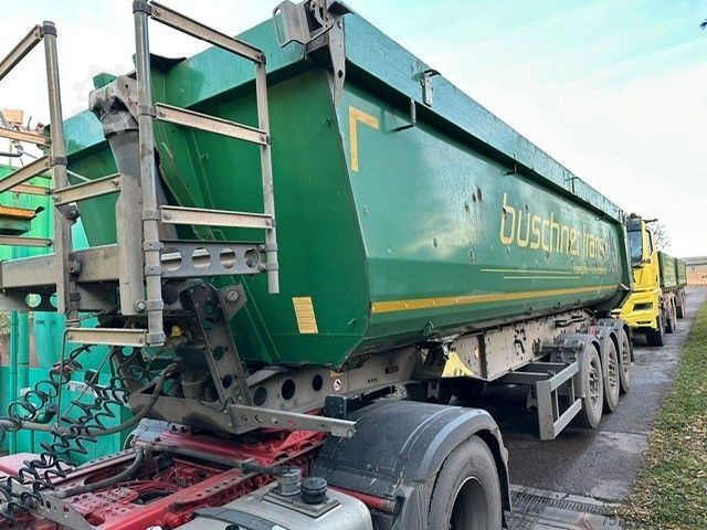 Tipper semitrailer SCHMITZ CARGOBULL SKI 24 SL 8.2     32 cbm Stahl