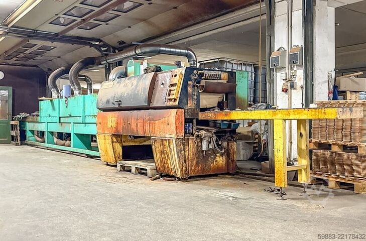 Complete painting plant CM Macchine TIN-EVO 300/10 + RMS 40×800