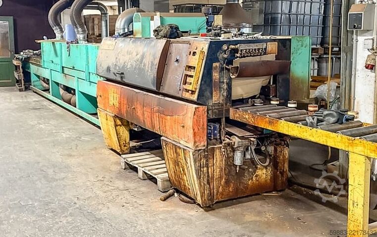 Complete painting plant CM Macchine TIN-EVO 300/10 + RMS 40×800