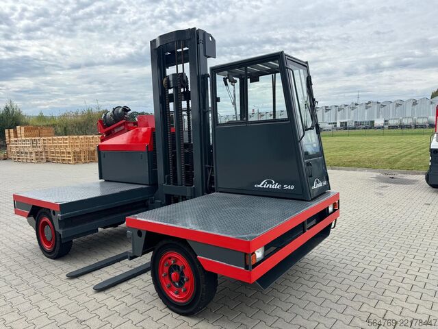 Side loader forklift Linde S40 // LPG // Only 1550 hours