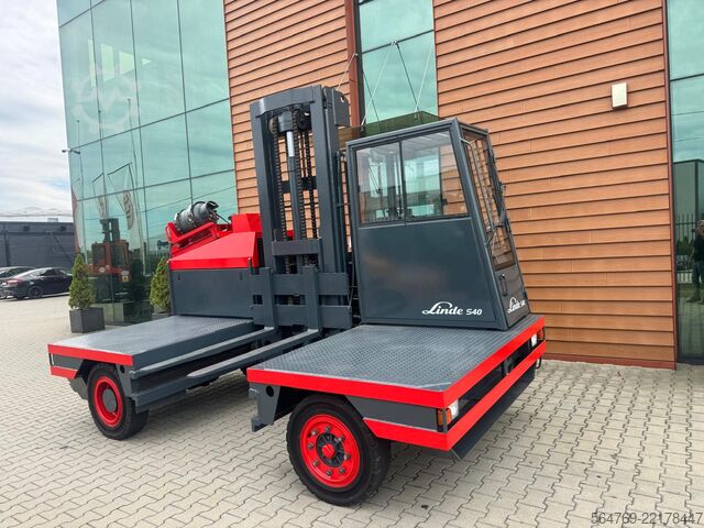 Side loader forklift Linde S40 // LPG // Only 1550 hours