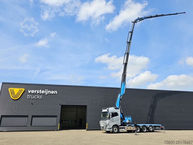 Crane truck Volvo FH 16 750 8x4 / RETARDER / FASSI 71 TM + JIB