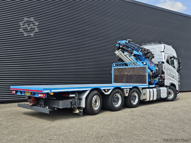 Crane truck Volvo FH 16 750 8x4 / RETARDER / FASSI 71 TM + JIB