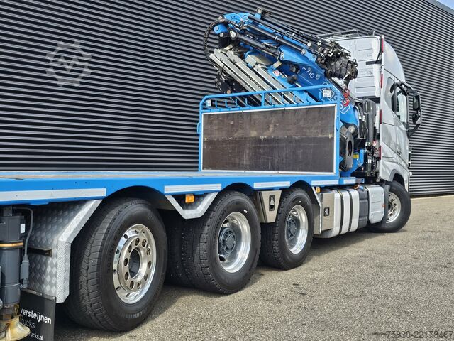 Crane truck Volvo FH 16 750 8x4 / RETARDER / FASSI 71 TM + JIB