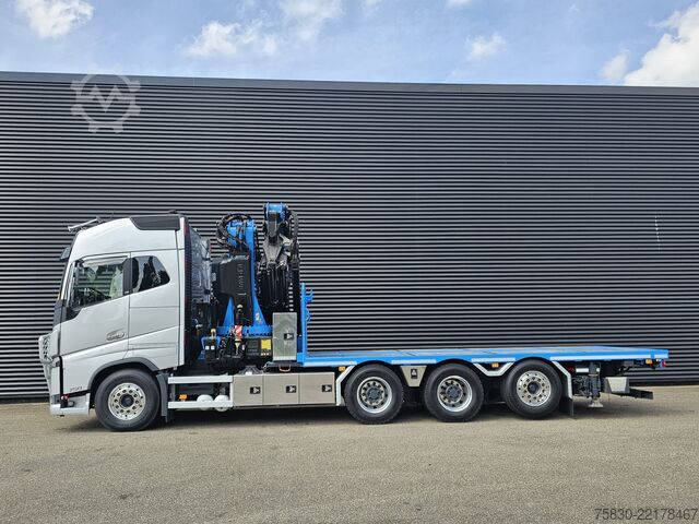 Crane truck Volvo FH 16 750 8x4 / RETARDER / FASSI 71 TM + JIB