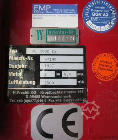 Extraction system NITEC NI 3500 Ex