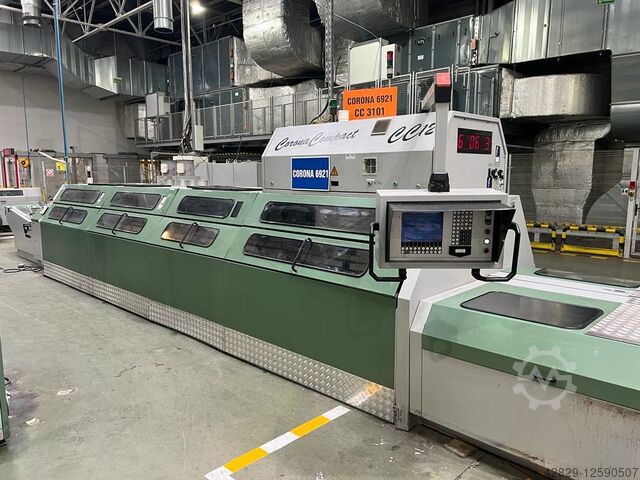 Multiple clamp perfect binder gatherer MÜLLER MARTINI Corona C 12-22