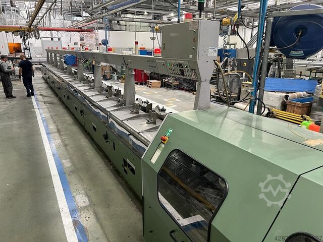 Multiple clamp perfect binder gatherer MĂśLLER MARTINI Corona C 12-22