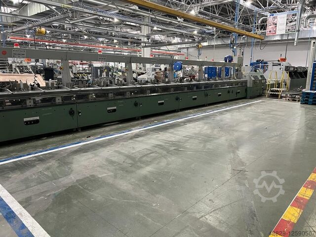 Multiple clamp perfect binder gatherer MĂśLLER MARTINI Corona C 12-22