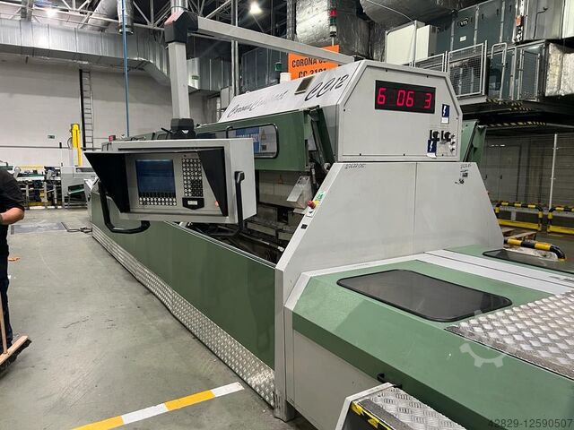 Multiple clamp perfect binder gatherer MÜLLER MARTINI Corona C 12-22