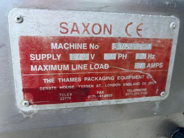Conveyor belt Saxon Bag Sealer With Conveyor