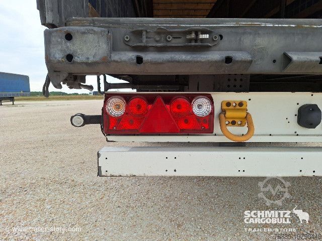Open semitrailer with tarp Schmitz Cargobull Curtainsider Mega