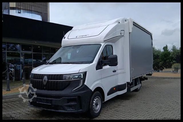 Curtain sider van RENAULT Master Pritsche Plane 8 PALBackSleeper LBW