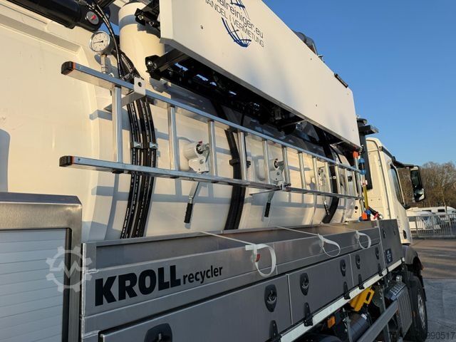 Vacuum tank truck MERCEDES-BENZ AROCS 2548 L 6x4 / KROLL Wasserrückgewinner WRS1