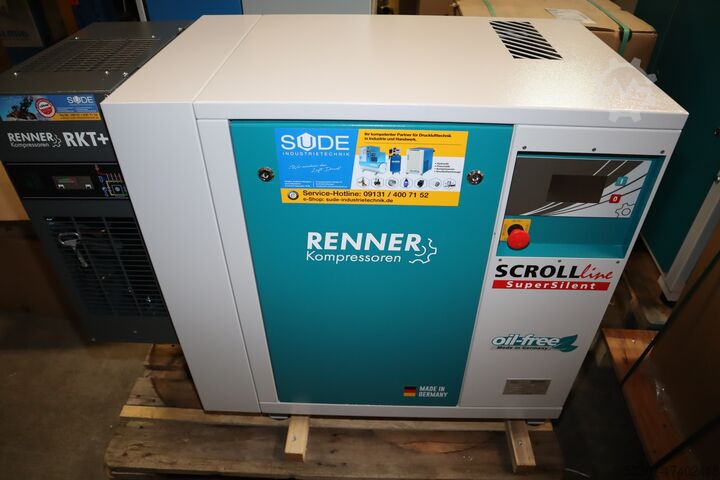Scroll compressor oilfree supersilent Renner SLK-S 5,5