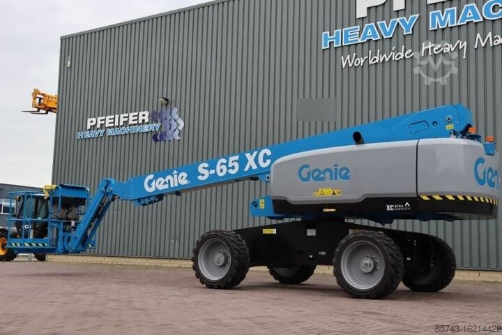 Teleskopbühne Genie S65XC Valid inspection, *Guarantee! Diesel, 4x4 Dr