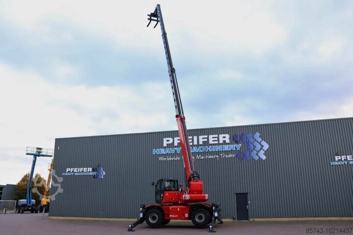 Teleskoplader Magni RTH 6.21-D/D 6000kg Capacity, 21m Lifting Height,