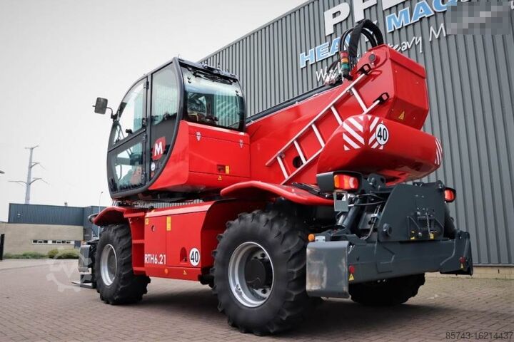 Telehandler Magni RTH 6.21-D/D 6000kg Capacity, 21m Lifting Height,