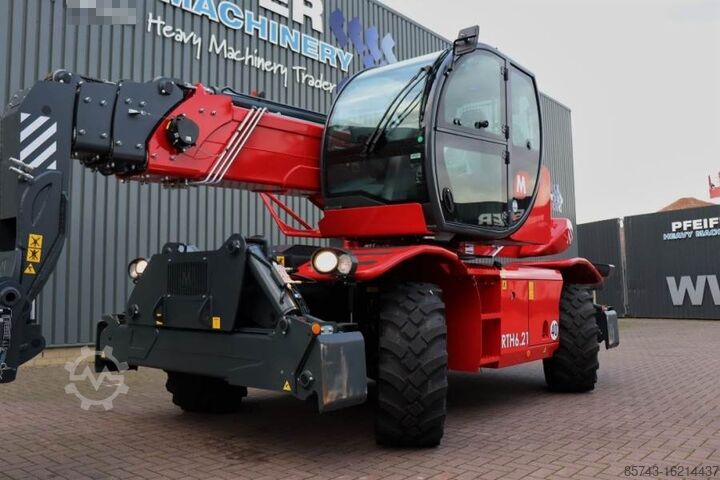 Teleskoplader Magni RTH 6.21-D/D 6000kg Capacity, 21m Lifting Height,