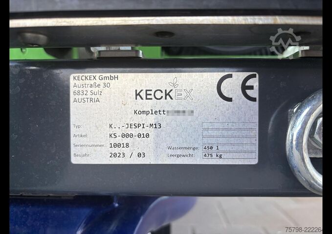 Straßenreinigungsmaschine KECKEX JESPI-WEEDEX M13