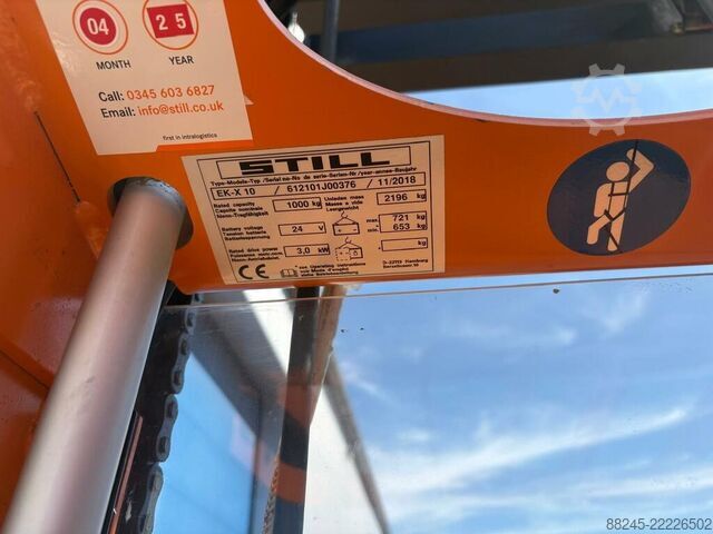 Kommissionierer Still EK X 10, VS-22936 STILL EK X 10