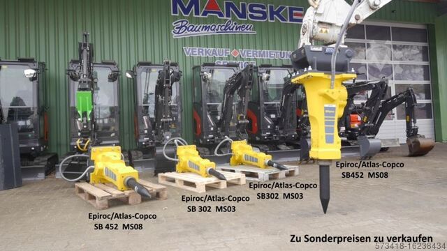 Demolition hammer Epiroc SB 302 MB502859