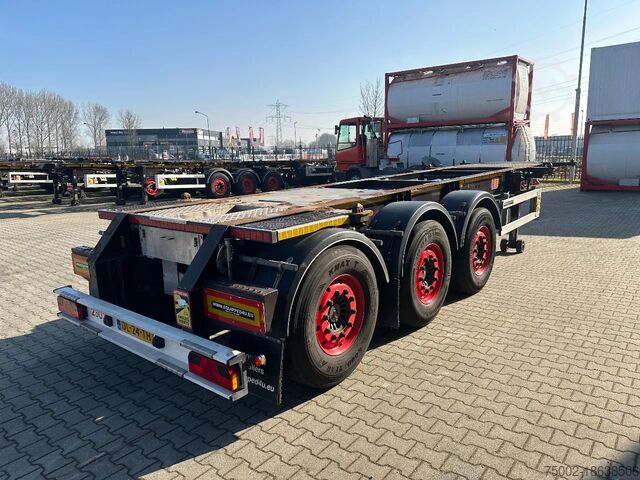 Container transportation Burg 20FT / 20FT SWAP ADR, 3.690kg, SAF INTRADISC, 2...