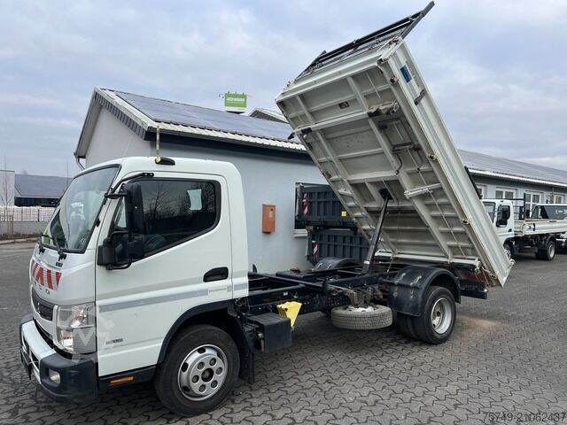 Sonderausbau-Transporter Fuso Fuso Canter 9C18 Meiller 3-Seiten Kipper 7C18 "4 m Kipperbrücke"