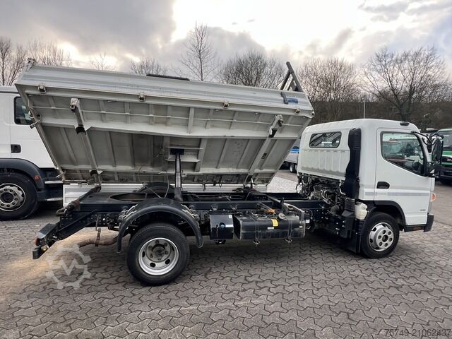 Sonderausbau-Transporter Fuso Fuso Canter 9C18 Meiller 3-Seiten Kipper 7C18 "4 m Kipperbrücke"
