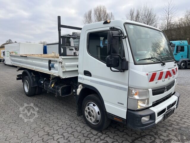 Sonderausbau-Transporter Fuso Fuso Canter 9C18 Meiller 3-Seiten Kipper 7C18 "4 m Kipperbrücke"