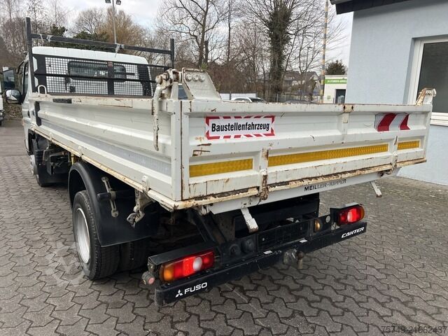 Sonderausbau-Transporter Fuso Fuso Canter 9C18 Meiller 3-Seiten Kipper 7C18 "4 m Kipperbrücke"