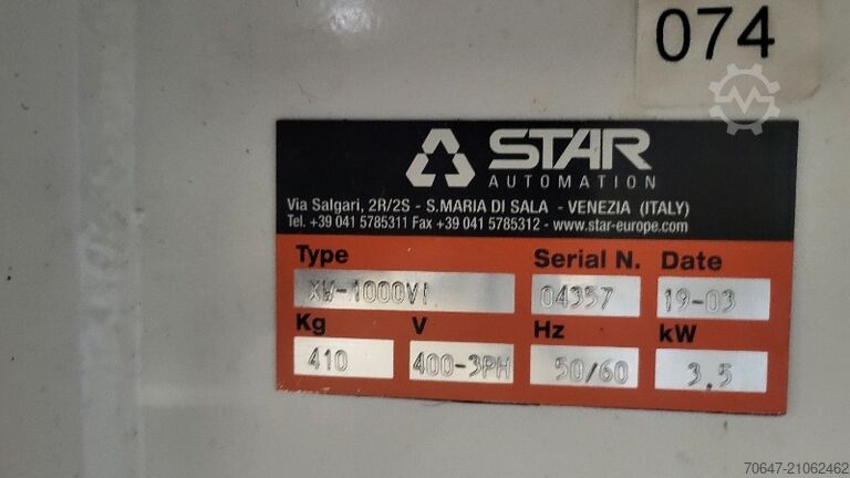 Linearroboter - 2 Stück STAR Automation XW-1000VI/520