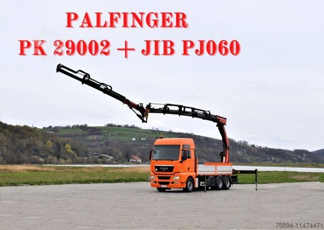 Truck mounted crane MAN TGX 28.540 * PK29002 + JIB PJ060/FUNK!