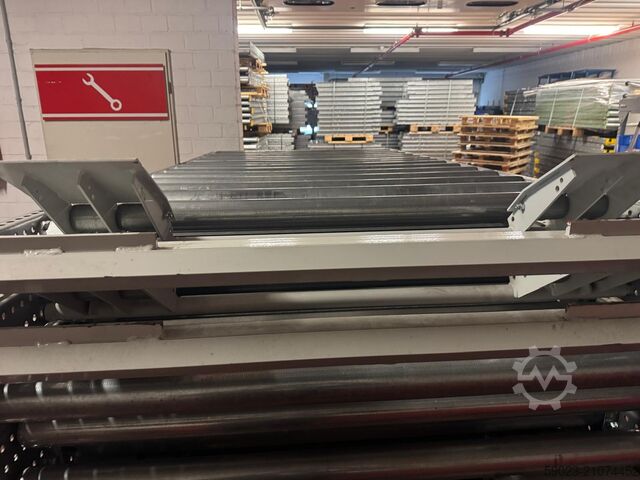 Entnahme-/Aufgabeelement, Rollenbahn Rack & Roll Schwerlast