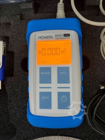 MAGSYS HGM09s Gaussmeter Komplettset zur Messung des Magnetfelds MAGSYS HGM09s Gaussomierz Miernik pola magnetycznego komplet MAGSYS HGM09s Gaussomierz Miernik pola magnetycznego komplet