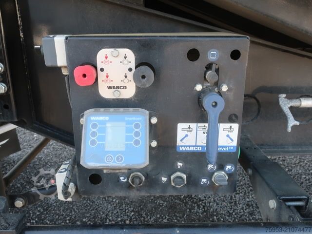 Kipper Auflieger Stas S300CX Ferrostar Steel 86m³ 2x Liftachse