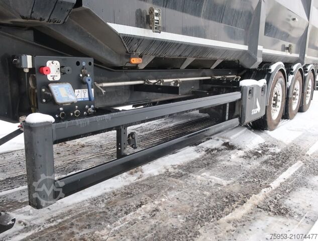 Kipper Auflieger Stas S300CX Ferrostar Steel 86m³ 2x Liftachse